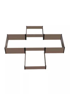 Terraced Cross Garden Bed