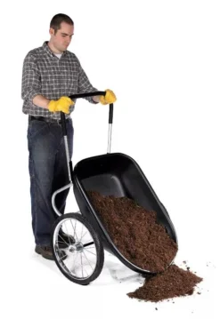 Poly-Tough Cart: A Two-Wheel Wheelbarrow